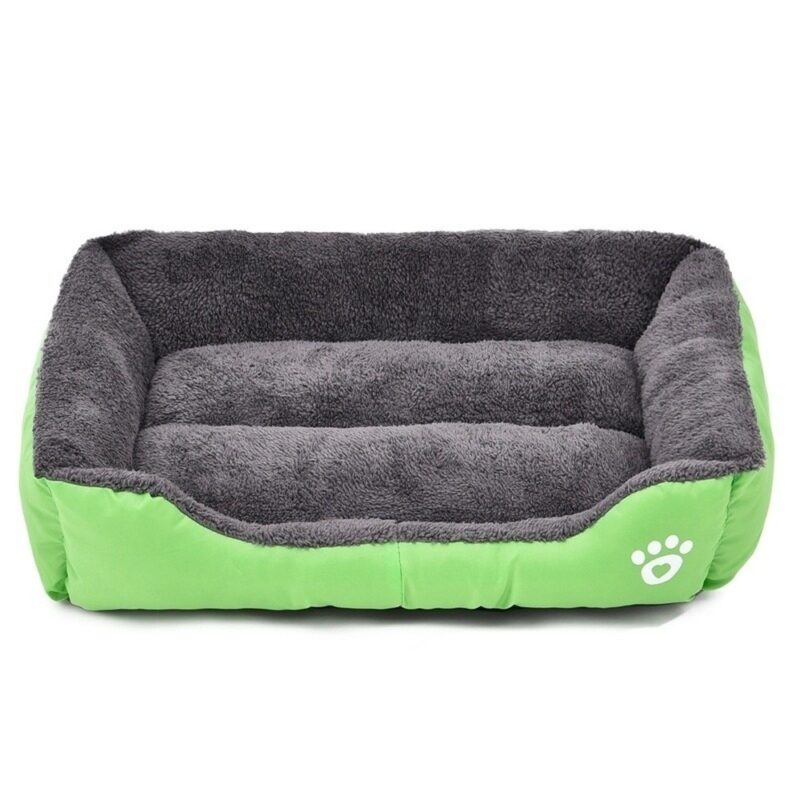 (S-3XL) Large Pet Cat Dog Bed 8Colors Warm Cozy Dog House Soft Fleece Nest Dog Baskets House Mat Autumn Winter Waterproof Kennel