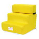 Small Dog Cats Pet 3 Steps Removable Non-slip Ramp Climbing Detachable Bed Ladder