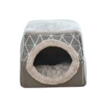 Pet Cat Bed Foldable Winter Soft Warm Tent Washable Puppy cat Sleeping Bag Basket Mat Cat Plaid House Kennel Cat Supplies