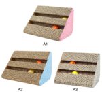 Catnip Cat Scratcher Kitten Scratch Pad Corrugated Paper Scratch Board For Kittens Cat Scratching Pet Products Balls Toys