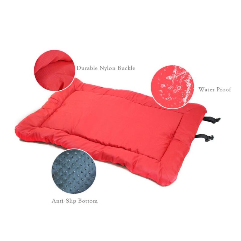 Foldable Pet Dog Bed Mat For Travel Outdoors Cat Dog Puppy Bed Waterproof Large Portable Soft Warm Pet Car Sofa Mat Cama Perro