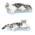 Cats Kitten Scratcher Post Interactive Corrugated Paper Toy For Pet Cat Training Toys sisal cat scratcher board