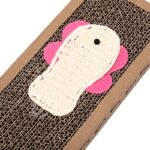 Cat Training Toy Cat Kitten Scratch Board Pad Corrugated Scratcher Soft Bed Mat Claws Care Toys