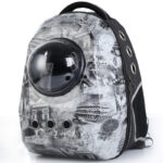 High quality transport carrying cat bag breathable bubble astronaut travel big space capsule dog pet carrier backpack