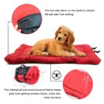 Foldable Pet Dog Bed Mat For Travel Outdoors Cat Dog Puppy Bed Waterproof Large Portable Soft Warm Pet Car Sofa Mat Cama Perro