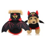 Dog Clothes Festival Christmas Day Uniform Funny Cat Pet Clothes Autumn And Winter Halloween Pumpkin Spider Bat Turned