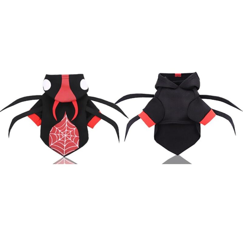 Dog Clothes Festival Christmas Day Uniform Funny Cat Pet Clothes Autumn And Winter Halloween Pumpkin Spider Bat Turned