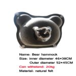 Hot Sale Pet Hammock Beds Bearing 20kg Cat Window Lounger Suction Hammock Pet Cat Window shelf Comfortable Cat Ferret Pet Bed